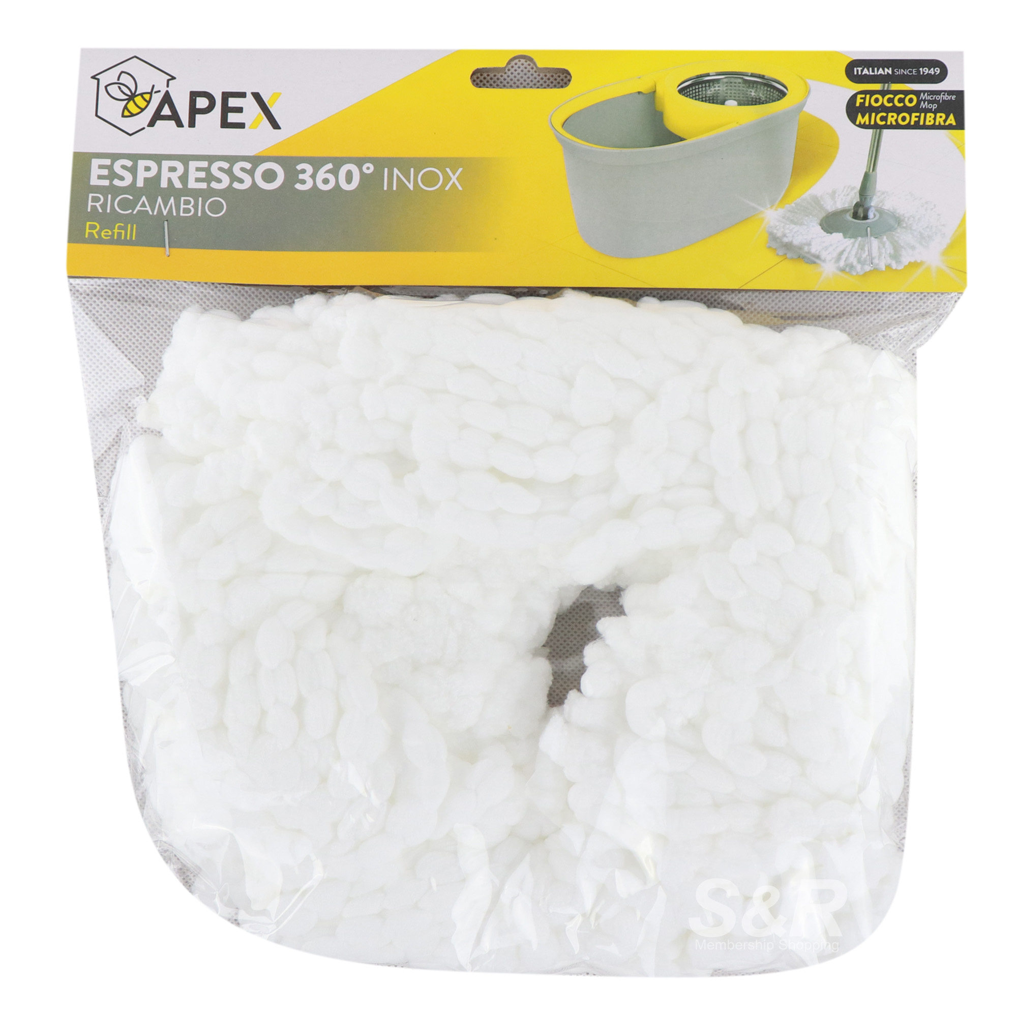 Apex Espresso 360° Mop Refill 1pc Apex Espresso 360° Mop Refill 1pc